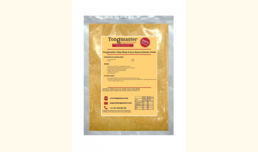 Tongmaster's Chip Shop Curry Sauce (Gluten Free) - 100g - 10 Packs